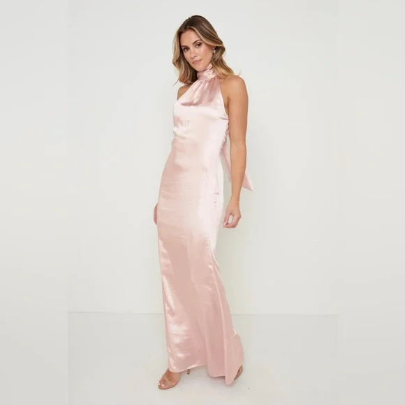 Pretty Lavish | Dresses | Pretty Lavish Odelle Maxi Bridesmaid Dress |  Poshmark